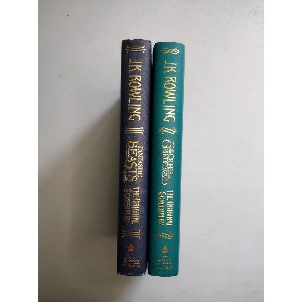Fantastic Beasts PLUS Lot Of 2 The Original Screen Play JK‎ Rowling 1st Editions